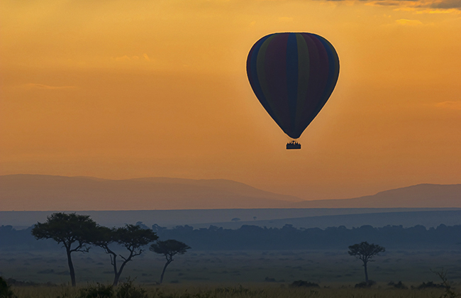 Hot Air Balloon Safari