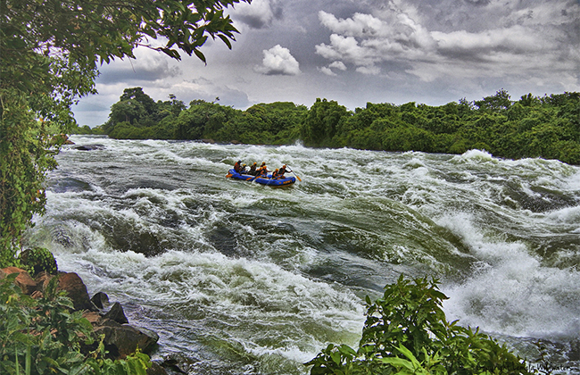 White Water Rafting in Jinja