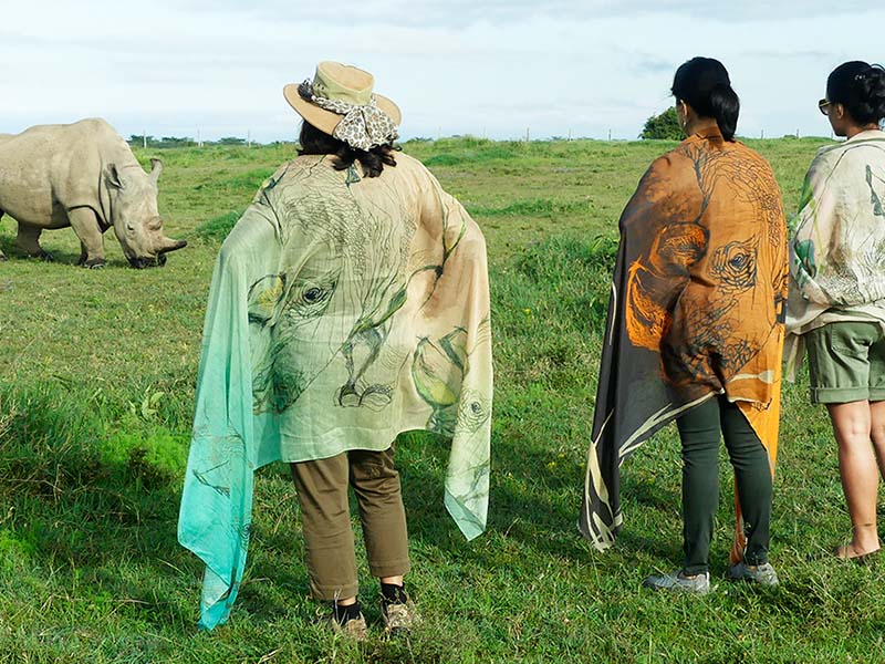 Visiting the Last 2 Northern White Rhinos