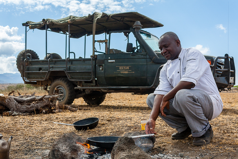 Bush Breakfast with Ol Donyo Lodge