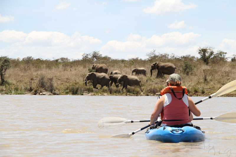 Kayaking on Mugie Conservancy