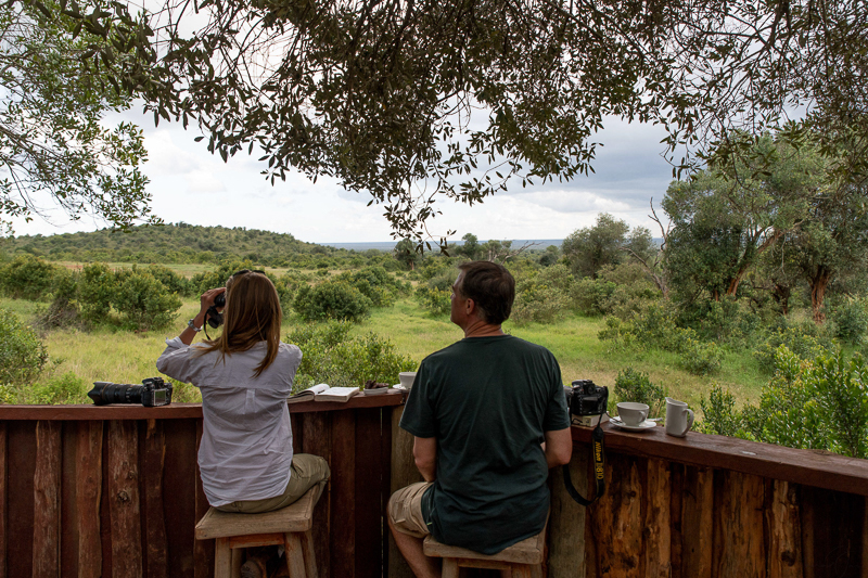 Waterhole Hide at Governors Mugie House